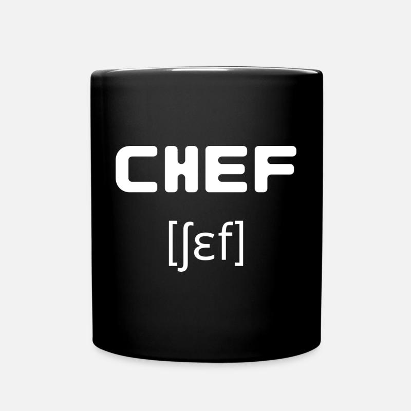 Chef - Chef - Chef - Chef - Chef amateur - Mug uni - noir