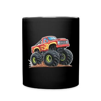 Monster Truck Madness - Full Colour Mug - black - Front