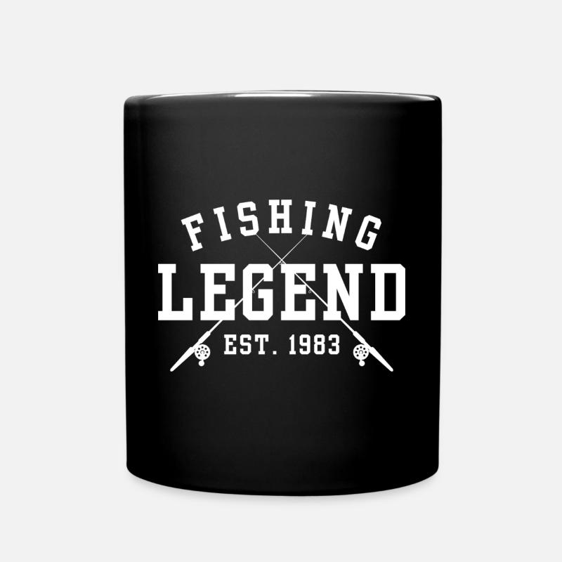 Légende de la pêche Est 1983 - Mug uni - noir