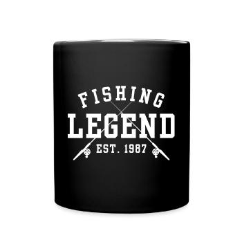 Angel-Legende Est 1987 - Tasse einfarbig - Schwarz - Vorne