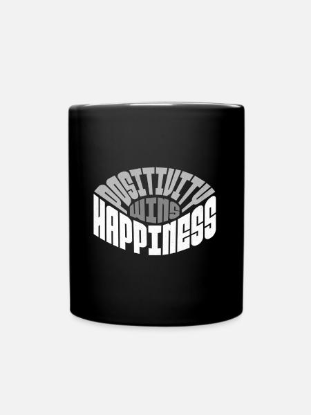 Positivité uniquement - Mug uni - noir