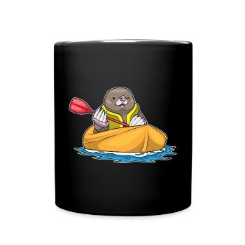 Petite Bateau Mole - Mug uni - noir - Devant