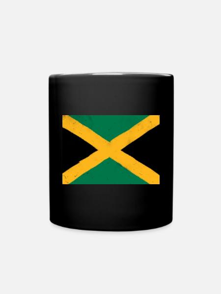 Drapeau de la Jamaïque - Mug uni - noir