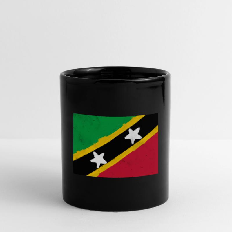 Drapeau de Saint-Kitts-et-Nevis Mug uni