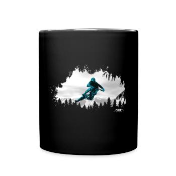 Mountain rider - Mug uni - noir - Devant