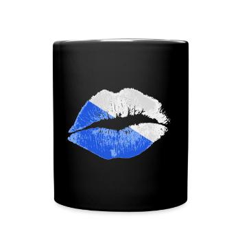 Kiss (Zurich / Zurich) - Mug uni - noir - Devant