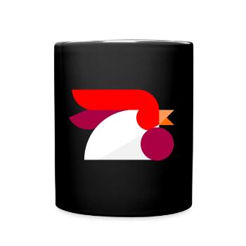 Hahn Logo - Full Colour Mug - black - Front