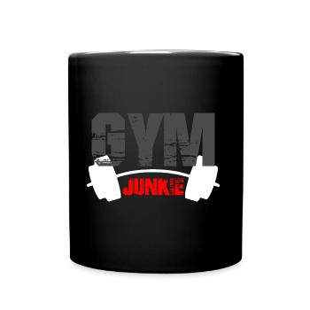 Fitness | Fitness | Fitness | Fitness | Fitness | - Tasse einfarbig - Schwarz - Vorne