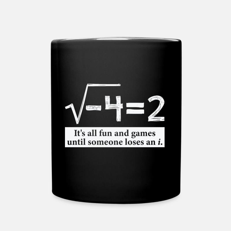 Someone Loses An i Funny Math Gift for Pi day - Tasse einfarbig - Schwarz