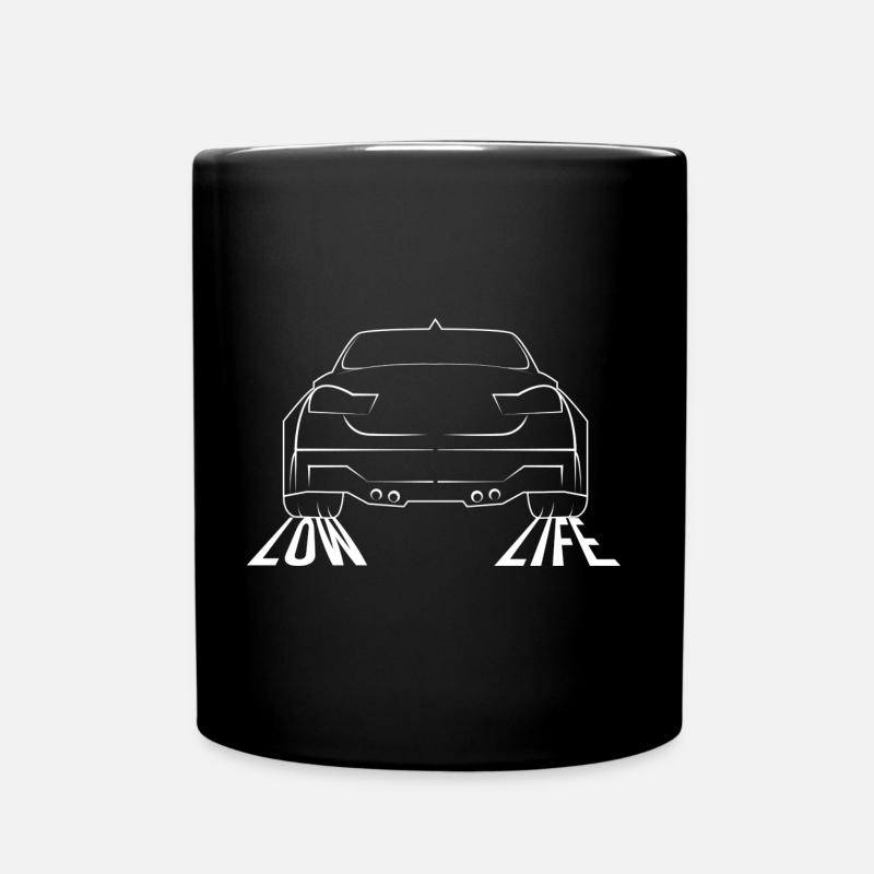 Conception de voiture à faible durée de vie - Mug uni - noir