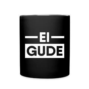 Ei Gude - Tasse einfarbig - Schwarz - Vorne