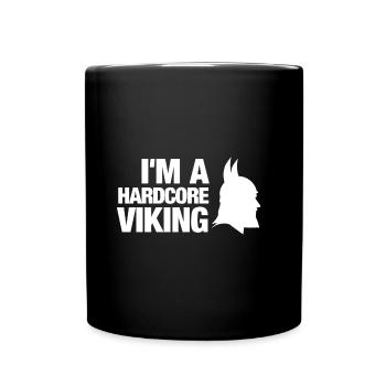 Viking - das Shirt für echte Wikinger - Tasse einfarbig - Schwarz - Vorne
