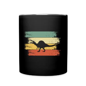 dinosaure - Mug uni - noir - Devant