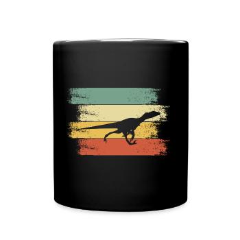 Dino - Tasse einfarbig - Schwarz - Vorne
