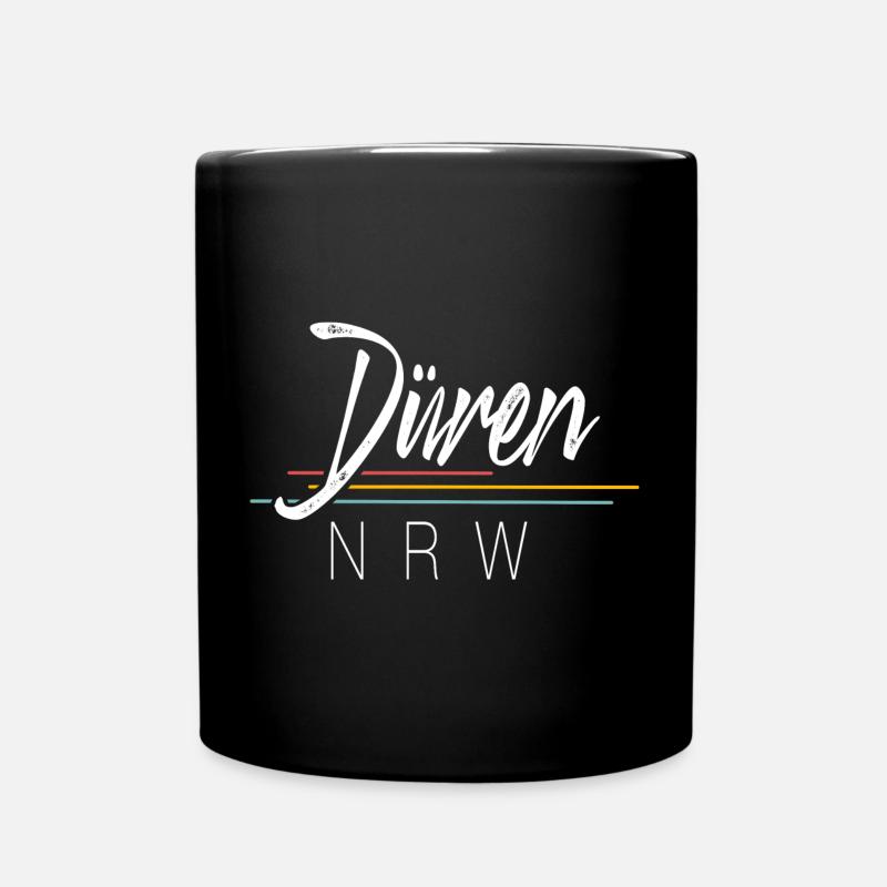 Düren Nrw - Tasse einfarbig - Schwarz
