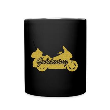 Goldwing cadeau idée cadeau - Mug uni - noir - Devant