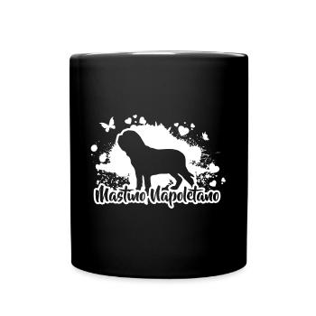 MASTINO NAPOLETANO Dogs Dog Wilsigns - Full Colour Mug - black - Front