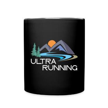 Ultra Running - Full Colour Mug - black - Front
