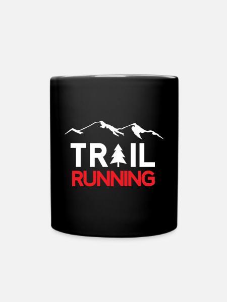 Trail Running - Mug uni - noir