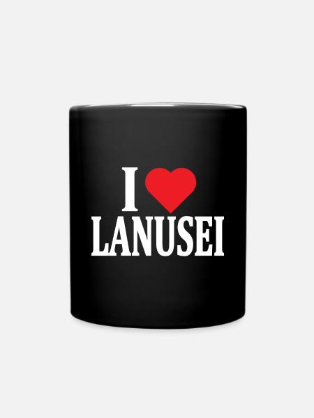 T-shirt J’adore Lanusei t-shirt Sardaigne - Mug uni - noir