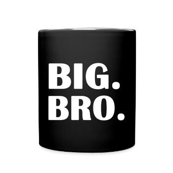 Big bro - Full Colour Mug - black - Front