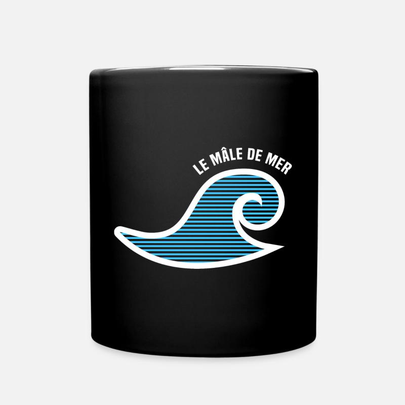 Le mâle de mer - Mer - Mug uni - noir