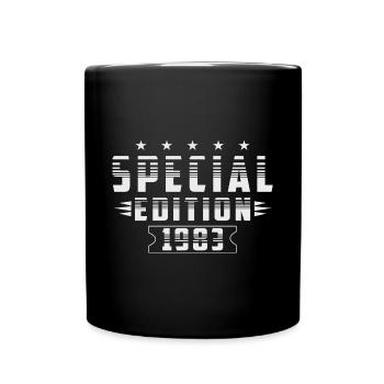 Geboren in 1983 Special Edition - Tasse einfarbig - Schwarz - Vorne
