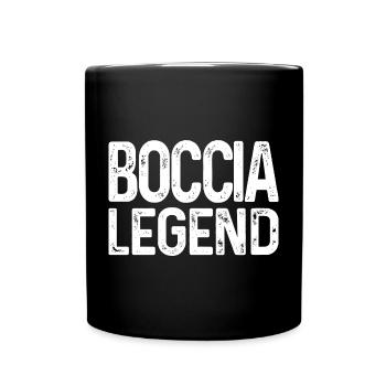 Joueur de boccia Boccia Legend Balls Boccia - Mug uni - noir - Devant
