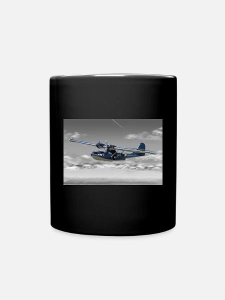PBY Catalina - Tasse einfarbig - Schwarz