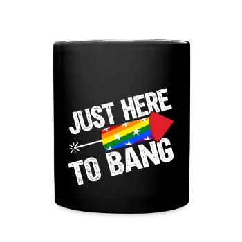 LGBT - Full Colour Mug - black - Front