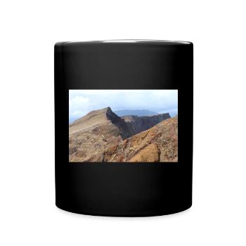 Madère Portugal Poster - Mug uni - noir - Devant