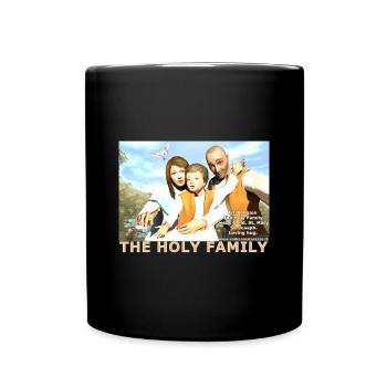 The Holy Family - ( The Holy Family ) - Full Colour Mug - black - Front