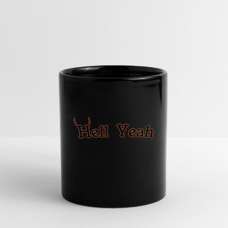 Hell Yeah Tasse einfarbig
