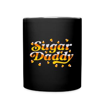 Sugar Daddy "Candy Corn" - Tasse einfarbig - Schwarz - Vorne