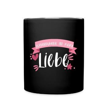 Akrobatik Luftakrobatik Akrobat Sport Geschenk - Tasse einfarbig - Schwarz - Vorne