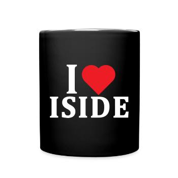 t-shirt J’aime Isis idée cadeau t-shirt - Mug uni - noir - Devant