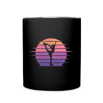 Roller Skates Roller Skating Vintage Roller Skate - Full Colour Mug - black - Front