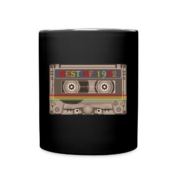 1982 - Full Colour Mug - black - Front