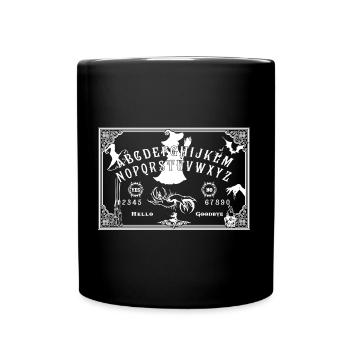 Ouija Witch board - Full Colour Mug - black - Front