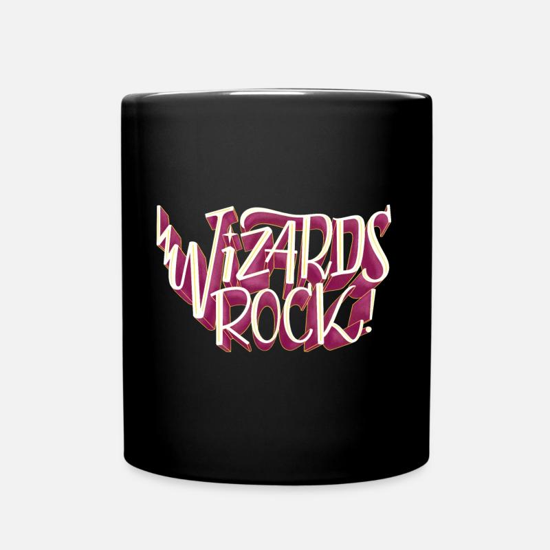 Wizards Rock - Tasse einfarbig - Schwarz