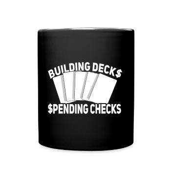 Jeu de cartes à collectionner - Mug uni - noir - Devant