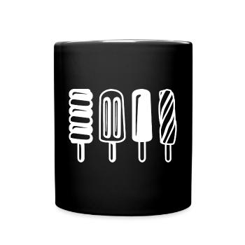 Ice lolly - Full Colour Mug - black - Front