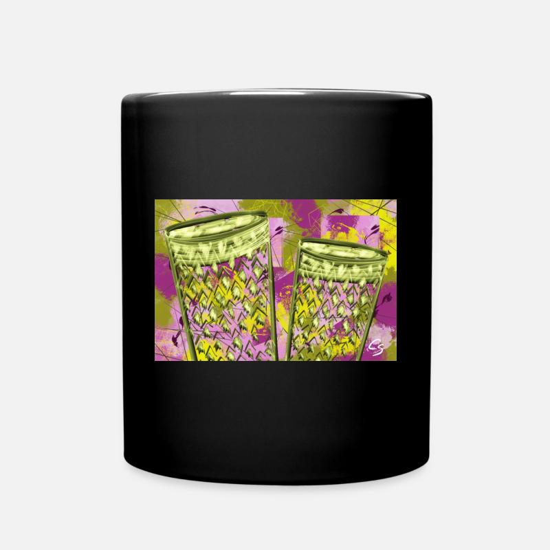 Verres à cidre modernes - Mug uni - noir