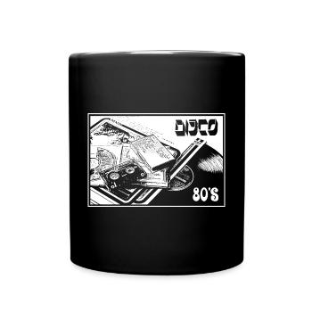 DISCO - Mug uni - noir - Devant