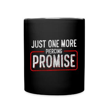 Piercing Needle Profession Body - Full Colour Mug - black - Front