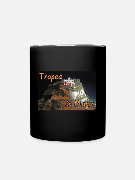 Tropea is magic - Full Colour Mug - black
