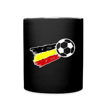 The team from Belgium - Full Colour Mug - black - Front