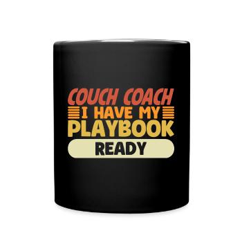 Coach Character Builder Attitude - Tasse einfarbig - Schwarz - Vorne