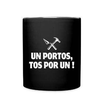 Portugal, Portugal humour, je suis Portugais - Mug uni - noir - Devant