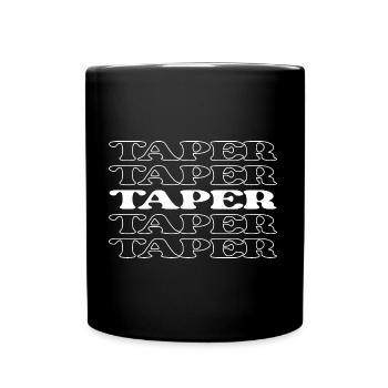 Verjüngung Trockenbau Trockenbau Putzer Gips - Tasse einfarbig - Schwarz - Vorne